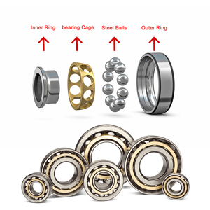 Roulement à billes à contact angulaire 40TAC90B 40TAC90BDBCIOPN 40*90*20mm pour support de vis à billes - Product Image 6