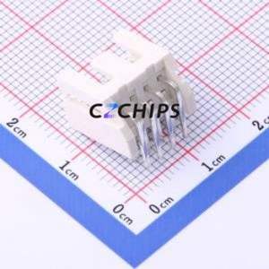 HC-XHD-2*4AW Wire-to-Board Pin Header Bent Lead Through Hole,P=2.5mm Connector 2x4P 2.5mm Right Angle Insert DF1B - Product Image 2