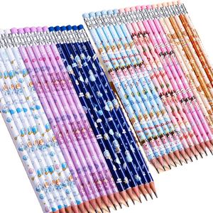 Venta Especial: Lápiz de Colores Largo Estándar Escolar de Madera con Borrador, Diseño de Dibujos Animados, Regalo para el Día del Niño - Product Image 6