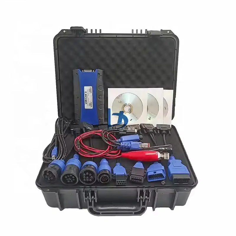 N2 NEXIQ2 USB Link 125032 Диагностика дизельного интерфейса с программным обеспечением Bluetooth для тяжелых грузовиков сканер диагностический инструмент