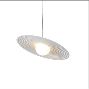 Zeal Lighting Post-Modern Simplicity Flying Saucer Chandelier Lámpara colgante de altura ajustable para restaurante Hotel Dormitorio - Product Image 6