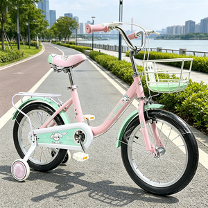 Vélo pour filles avec panier en métal, couleurs populaires, prix bas, vente directe d'usine en Chine, pour les filles de 3 à 12 ans - Product Image 6