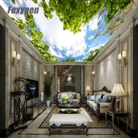 Diseños de Techos Tensados Blue Sky para Decoración de Techos Interiores de Casas