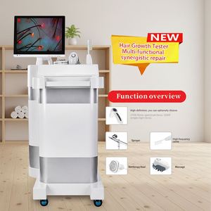 Appareil de thérapie verticale du cuir chevelu avec stérilisation à l'ozone et activation du collagène pour soulager les cuirs chevelus secs, irrités et sensibles - Product Image 1