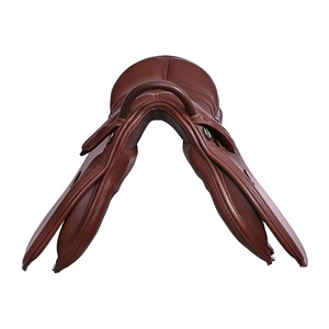 Silla de Montar Inglesa de Cuero Premium Multiusos, con Armazón de Madera para Salto, Asiento Profundo, Cantle Alto, Ajustable, para Equitación - Product Image 3