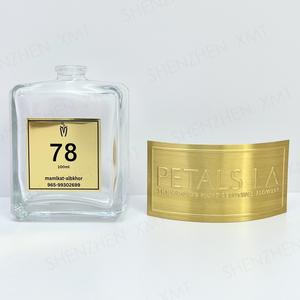 ملصق معدني ذهبي 24 قيراط بتصميم رائع مع شارات لاصقة ثلاثي الأبعاد منقوش ملصق معدني لزجاجات الألومنيوم - Product Image 3