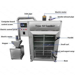 Machine à fumée électrique séchée pour saucisse, haricot, lait caillé, viande, fumoir pour viande et poisson - Product Image 5