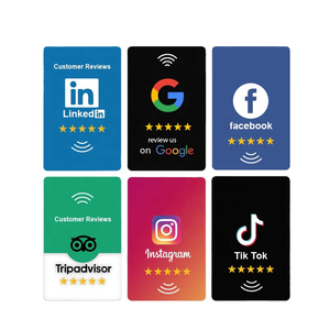 Tùy chỉnh Google đánh giá Pop Up thẻ bình luận để lại Thẻ NFC 213/215Google xem xét thẻ - Product Image 2