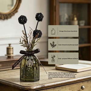 Diffuseur de parfum d'ambiance en roseau, ornement décoratif, coffret cadeau, huile essentielle, parfum d'intérieur, purificateur d'air pour chambre, longue durée, parfum d'ambiance pour la maison - Product Image 6