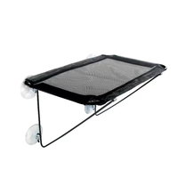 Hamac de fenêtre pour chat sans fil, moderne, écologique, pliable, avec tapis et 4 ventouses