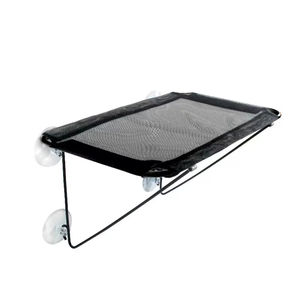 Hamaca para Gatos con Marco Metálico Inalámbrico, Soporte para Ventana, Hamaca Plegable para Gatos de Interior con Colchoneta y 4 Ventosas para Ventana - Product Image 6