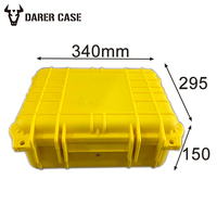 Boîtier plastique dur de sécurité IP67, noir, jaune, blanc, étanche