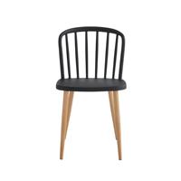 Vendeur préféré avec chaise de jardin en plastique de la meilleure qualité, chaise en plastique PP, chaise en plastique avec accoudoirs et pieds en métal