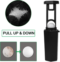 Vente flash Kit d'entraînement de golf haut de gamme Meilleurs accessoires de golf Lave-balles et serviette pour sacs ou chariots