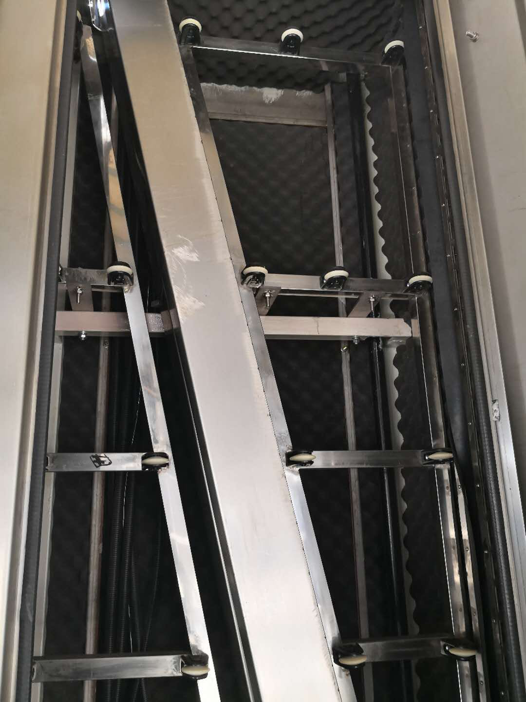 Vertical Insulating Glass Production Line Welding Stepped IG