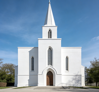 Bâtiments de Cérémonies Religieuses Préfabriqués en Structure Acier Lourde, Fabrication Chinoise, Églises Préfabriquées Modernes