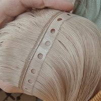 Nouvelles extensions de cheveux vierges russes Remy à cuticules intactes, lisses et soyeuses, ondulées, avec trame Genius Hole double face, sans colle, 10-28 pouces