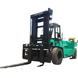 Used forklift 30 ton mitsubishi forklift FD300 heavy duty forklift second hand for container in stock