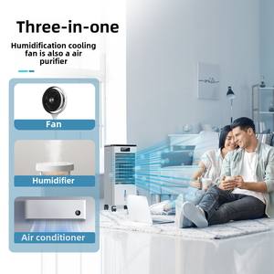 Ventilateur de climatisation domestique électrique <span class=keywords><strong>Amazon</strong></span>, refroidisseur d'eau, humidification pour l'exportation transfrontalière - Product Image 3