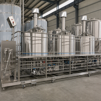 Équipement de brasserie 500L 800L 1000L, équipement de brassage de bière artisanale, machine à fabriquer de la bière
