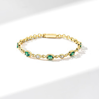 Bracelet Minimaliste Femme en Argent S925 avec Zircons Multiples et Sertissage Bezel – Bijou de Mariage Élégant pour Femme – Vente en Gros