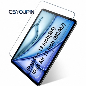 ฟิล์มกระจกนิรภัยสำหรับ <span class=keywords><strong>iPad</strong></span> Pro 13 นิ้ว M5/M4 และ <span class=keywords><strong>iPad</strong></span> <span class=keywords><strong>Air</strong></span> 13 นิ้ว M3/M2 2025/2024 ความแข็ง 9H ฟิล์มใส - Product Image 1