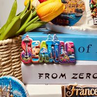 Aiguille spatiale de Seattle (USA) – Souvenir de voyage créatif 3D, décoration d'intérieur, aimant de réfrigérateur