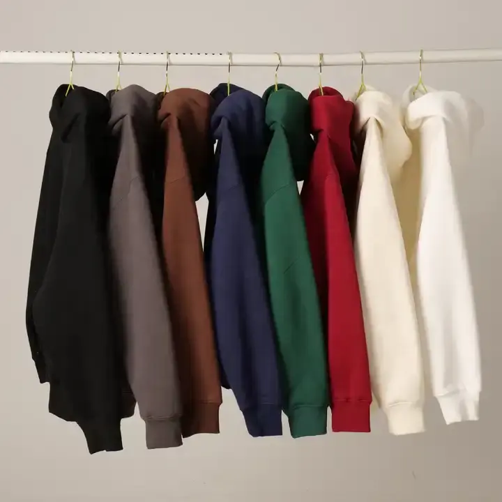 Vente en gros de pulls à capuche unisexes surdimensionnés pour hommes avec broderie bouffante personnalisés de haute qualité