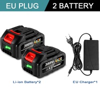 Meuleuse d'angle sans fil 20V à moteur sans balais 125mm M14, 3 vitesses, outil électrique à batterie pour la découpe, le polissage et le conditionnement des surfaces