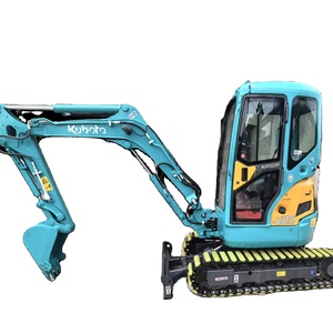 Mini-excavatrice Kubota U25 d'occasion |   Excavatrice sur chenilles de 2 tonnes |   Attache rapide de godet d'excavatrice pour moteur Kubota, modèle fiable, compatible brise-roche - Product Image 1
