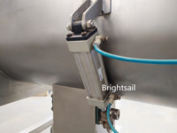 Mélangeur à ruban industriel, mélangeur de poudre, machine en acier inoxydable, équipement de mélange de poudre sèche pour l'industrie alimentaire et chimique, Brightsail
