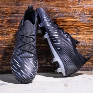 Chaussures de football unisexes pour adultes, vente en gros d'usine, tige <span class=keywords><strong>synthétique</strong></span>, crampons longs, semelle extérieure EVA, semelle intermédiaire PVC, modèle été/hiver 2505 - Product Image 4
