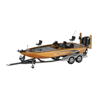 6m 20ft 60ft Kleines Aluminium-Schnellfischerboot Yacht mit Motor Europäische Preise