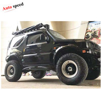 Auvent latéral pour Suzuki Jimny avec tissu imperméable 420D, support en aluminium