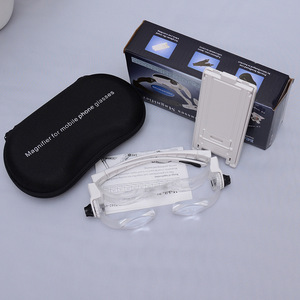 Lupa para Gafas, Lupa <span class=keywords><strong>de</strong></span> Alta Definición para Leer Periódicos, con Soporte para la Cabeza - Product Image 2