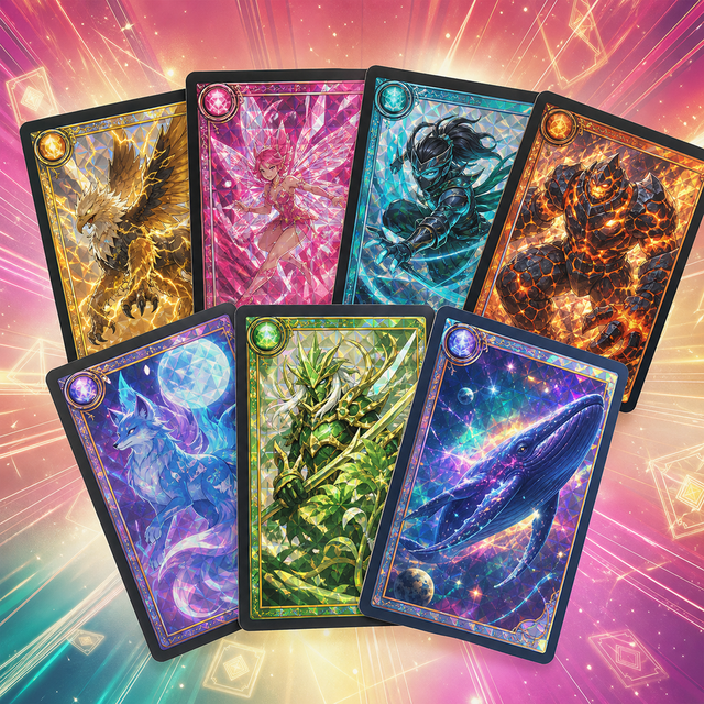 Custom Anime TCG Booster Trading Card Game Professional Collectible Cards Paper Family Eco-friendly