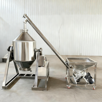 Mélangeur rotatif en acier inoxydable pour ingrédients secs, épices, poudre à laver, machine à mélanger les aliments, vente chaude