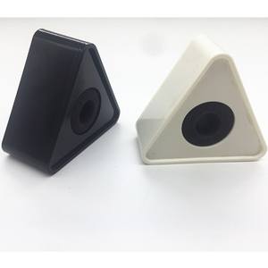 Micrófono Logo Bandera Estación Entrevista en forma cuadrada KTV Mic Station Cubo Entrevista Caja ABS <span class=keywords><strong>Prop</strong></span> Stand Noticias Reportero Inyección - Product Image 4