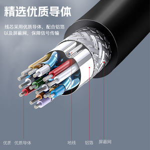 Hdmi <b>Cable</b> 1.5m Alloy Wire Nickel Plated Tinplate High Definition 4K Digital Display Projector Connection Male To Male - Product Image 1