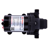 Pompe à eau à diaphragme Newmao DC 12V 24V pour camping-car, 45 PSI/3,1 BAR et 3,0 GPM/11 LPM, auto-amorçante, hauteur de refoulement 1,8 m pour système solaire d'eau
