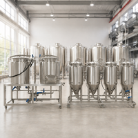 Fermenteur Unitank 1BBL / Cuve de Fermentation de Bière en Acier Inoxydable à Double Enveloppe avec Refroidissement par Glycol Certifié CE