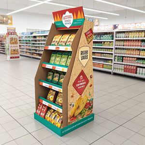 Сверхмощный картонный поддон для магазина, на заказ - Product Image 2