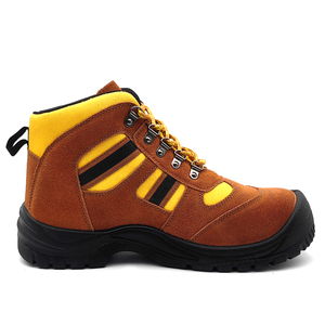 Chaussures <span class=keywords><strong>de</strong></span> <span class=keywords><strong>sécurité</strong></span> pour hommes, <span class=keywords><strong>protection</strong></span> <span class=keywords><strong>de</strong></span> l'embout en acier, semelle extérieure en PU antidérapante, bon prix, bottines hautes, style sport moderne, travail en Malaisie - Product Image 3