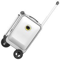 Bagage intelligent Airwheel SE3S, trottinette robotisée, valise de voyage avec chargeur USB, ensemble de bagages à main pour scooter