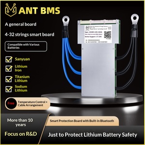 Carte de protection de batterie au lithium ANT BMS 4S-32S 48V 60V 72V avec Bluetooth pour LiFePO4, Li-ion Ternaire, <span class=keywords><strong>EV</strong></span> - Product Image 3
