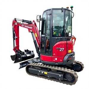 Mini-excavatrice sur chenilles hydraulique Yanmar VIO 27 d'occasion d'origine japonaise, 2,7 tonnes, certifiée CE, avec engrenages et pompe - Product Image 1