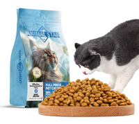 Nourriture sèche pour chats en gros, formule personnalisée, nourriture sèche pour animaux de compagnie de haute qualité et nutritive pour chats de tous âges