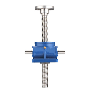 Elevador de tornillo <span class=keywords><strong>sin</strong></span> <span class=keywords><strong>fin</strong></span> eléctrico autoblocante con tornillo trapezoidal SWL5 para maquinaria agrícola y construcción, personalizable ODM - Product Image 6