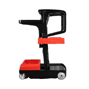 3M 4Mワークプラットフォームリチウム電池ミニオーダーピッカー倉庫ピッカー狭い0.8メートル - Product Image 1