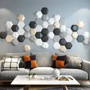 UK Home Decor Wall Decor 3D 4D Classic Art PU Interior leather wall paneling Acoustic panel